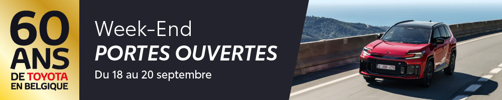 60 ans de Toyota, ça se fête chez Vanderheyden !